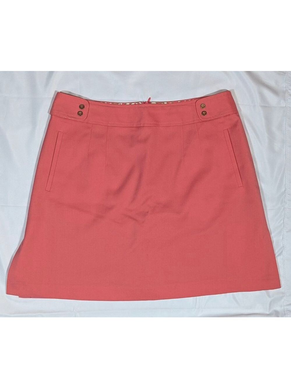 Sport Haley Coral Golf Skort Size 10 with Built In Shorts